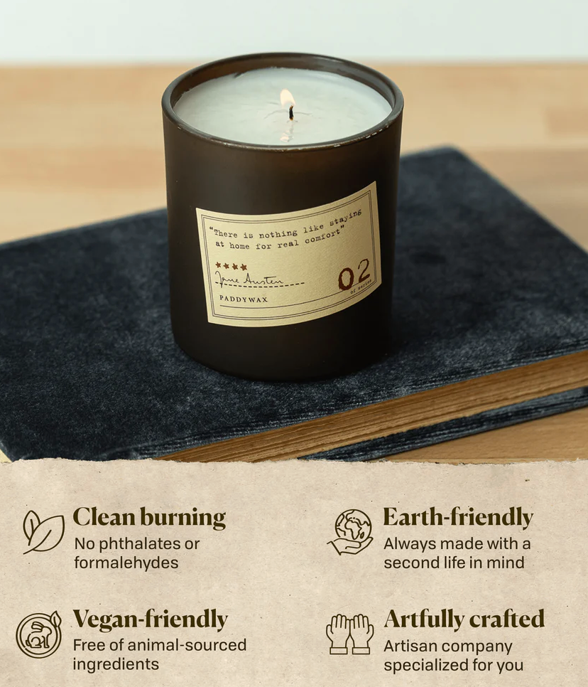Library candle - Jane Austin #2