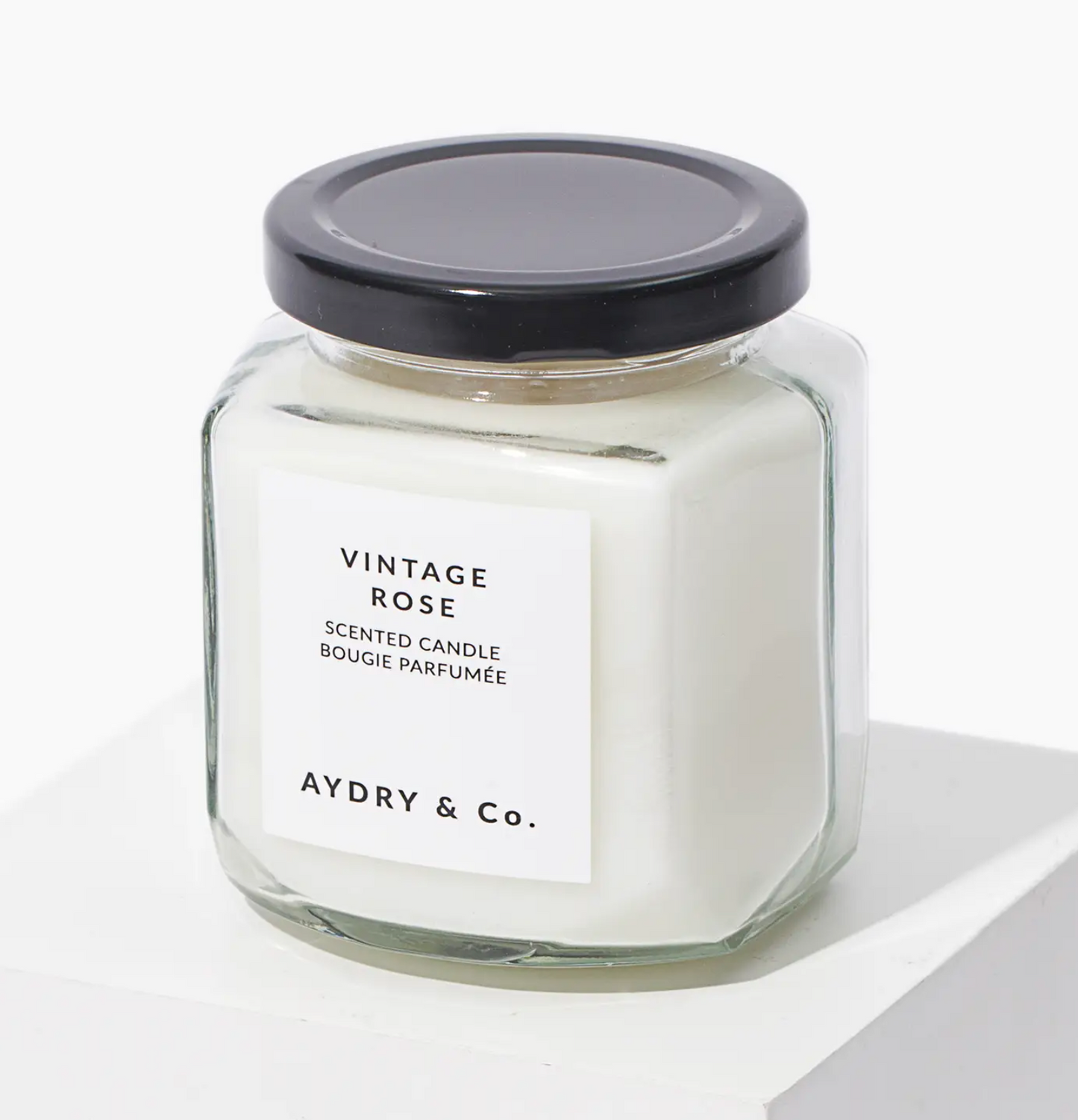 Aydry & Co Vintage Rose Jar Candle - Large