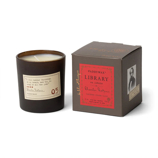 Library candle - Charles Dickens #5