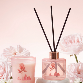 Come Up Rose - Roses Set (Candle + Reed Diffuser)